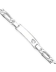 Sterling Silver Baby ID Bracelet