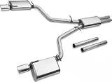 MagnaFlow 15887 Stainless Steel 2.5 Dual Cat-Back Exhaust System