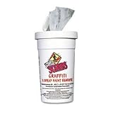 Graffiti/Paint Remover Towels, Non-scratching, 30 Count