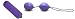 Deluxe Purple Ben Wa Balls Kegel Exerciser Duo Sex Toy Kit