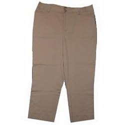 Women's Lauren by Ralph Lauren Capri Cropped Pants Size 6 Khaki