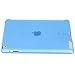Luvvitt® DOLCE Slim-fit Smart Cover Companion / Compatible TPU Case (BACK COVER only) for iPad 4 & iPad 3 & iPad 2 - Transparent Blue