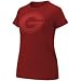 Nike Georgia Bulldogs Ladies Red Large Logo T-shirt