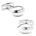 Sterling Football Cufflinks