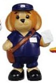 Webkinz Cocker Spaniel Kinzpost Carrier Figure