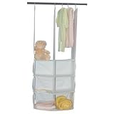 Double Hang Closet Organizer- White