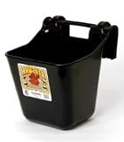 Miller Hanging Fence Feeder Black 12 Quart - HF12BLACKA