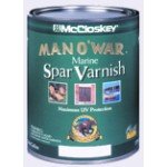 Man O' War Spar Varnish, Satin, Quart