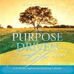 Purpose Driven Life 2009 Wall Calendar