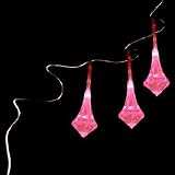 Pink Crystal Fairy Lights