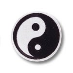 yin and yang Patch