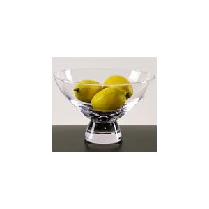 9 Diameter, 5.5 High Crystal Pedestal Serving Centerpiece Bowl by 