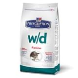 Hills W/D Low Fat Diabetic GI Health Cat Food 4 lb
