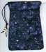 Gallant Hand: Cotton Gamer Dice Bag - Night Sky (5"x7") - Holds Approximately 90-100 Dice