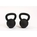 Russian Kettlebell made of Cast Iron 2 x 24kg In Black