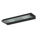 IMAGE OF American Fluorescent LUL12RB Dimmable 4-4 Watt LED 12-Inch Undercabinet Task Light, Oil-Rubbed Bronze with Frosted Glass Diffuser