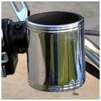 NEW KRUZER KADDY MOTORCYCLE / ATV CHROME CUP HOLDER