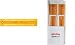 Rotring Lettering Stencil Robust ISO 3098/1 Roman 3.5mm Clear Yellow-tinted Ref S0228480