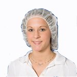 Basic Medical-24In. White Bouffants, 1000/Case