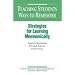 Teaching Students Ways to Remember: Strategies for Learning Mnemonically (Series on Cognitive Strategy Instruction) (Cognitive Strategy Training Series)