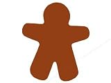 Gingerbread Man Bulk-4"