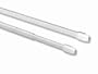 Vitragestangen / Scheibenstange ausziehbar Weiss 2 St�ck