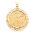 14k 1 oz American Eagle Coin Mounted Coin Bezel Pendant