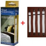 New And Improved Sheet Suspenders® plus Minis Bundle - Save $7 off normal price when shipping is included!