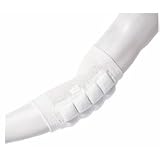 Rucanor Expo Elbow Bandage with Padding Support Bandage (Size: Junior) (Colour: White )