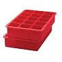 Perfect-Cube Ice Trays 2 pk. - Red Tovolo