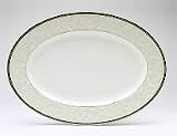 Noritake 4812414 Renaissance - Satin Lace Large Oval Platter 16-in.