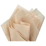 Bulk Parchment Beige Tissue Paper 20" x 30" - 48 XL Sheets