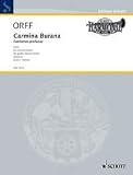 Produkt-Bild: Carmina Burana: Cantiones profanae. gro&szlig;es Blasorchester. (Edition Schott)