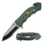 Commemorative ARMY Rescue Spring Assisted Knife