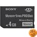 Sony MSMT4G 4GB Memory Stick PRO Duo (Mark2) Media