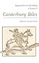Approaches to Teaching Chaucer's Canterbury Tales (Approaches to Teaching Masterpieces of World Literature ; 1)