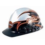 Harley Davidison Racing hard hat, silver
