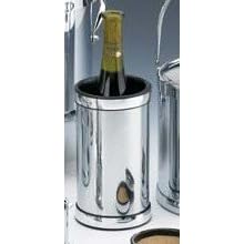 Kraftware 70078 Polished Chrome Wine Chiller with Bands by Kraftware