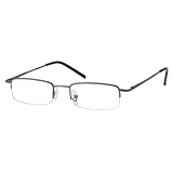 Sunoptic OR52 Gunmetal Reading Glasses - Strength +1.00 Including Caseby Sunoptic