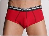 Andrew Christian Bamboo Brief Red