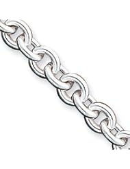 Sterling Silver Fancy Link Bracelet QG1553-7.5"