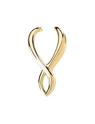 Genuine IceCarats Designer Jewelry Gift 14K White Gold Pendant Enhancer. Pendant Pendant Enhancer In 14K White Gold