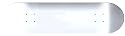 MOOSE Blank SKATEBOARD DECK 7.5" DPD WHITE Skateboards