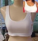 Core Athletic Womens Sport Bra Tank (2xl, White)