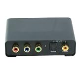 Ex-Pro RGB Component / Coaxial Video & Optical input converter to HDMI output V1.3 1080p.