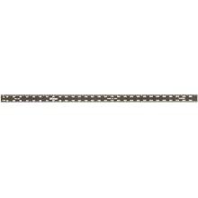 Mitutoyo Steel Rule, Black Chrome Finish Tempered Stainless Steel, Metric