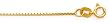 14K Yellow Gold 0.6MM MIRROR BOX 24"