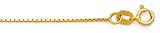14K Yellow Gold 0.6MM MIRROR BOX 24"