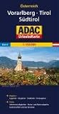 Produkt-Bild: ADAC UrlaubsKarte &Ouml;sterreich Blatt 6: Vorarlberg, Tirol, S&uuml;dtirol 1 : 150 000: Vom Bodensee bis zum Tegernsee und von Chur bis Bozen. Mit ... Nationalparks landschaftlich sch&ouml;ne Strecken