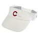 Chicago Cubs Ladies White Visor